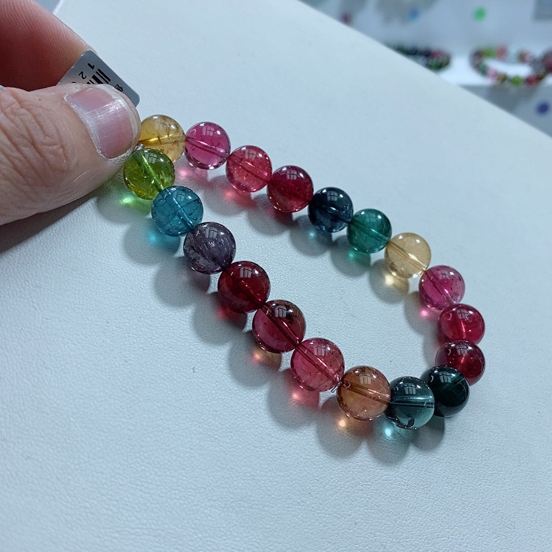 碧玺手链未镶嵌手链
