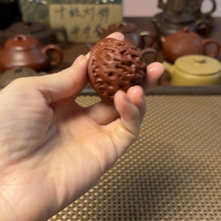 紫砂茶壶文玩核桃