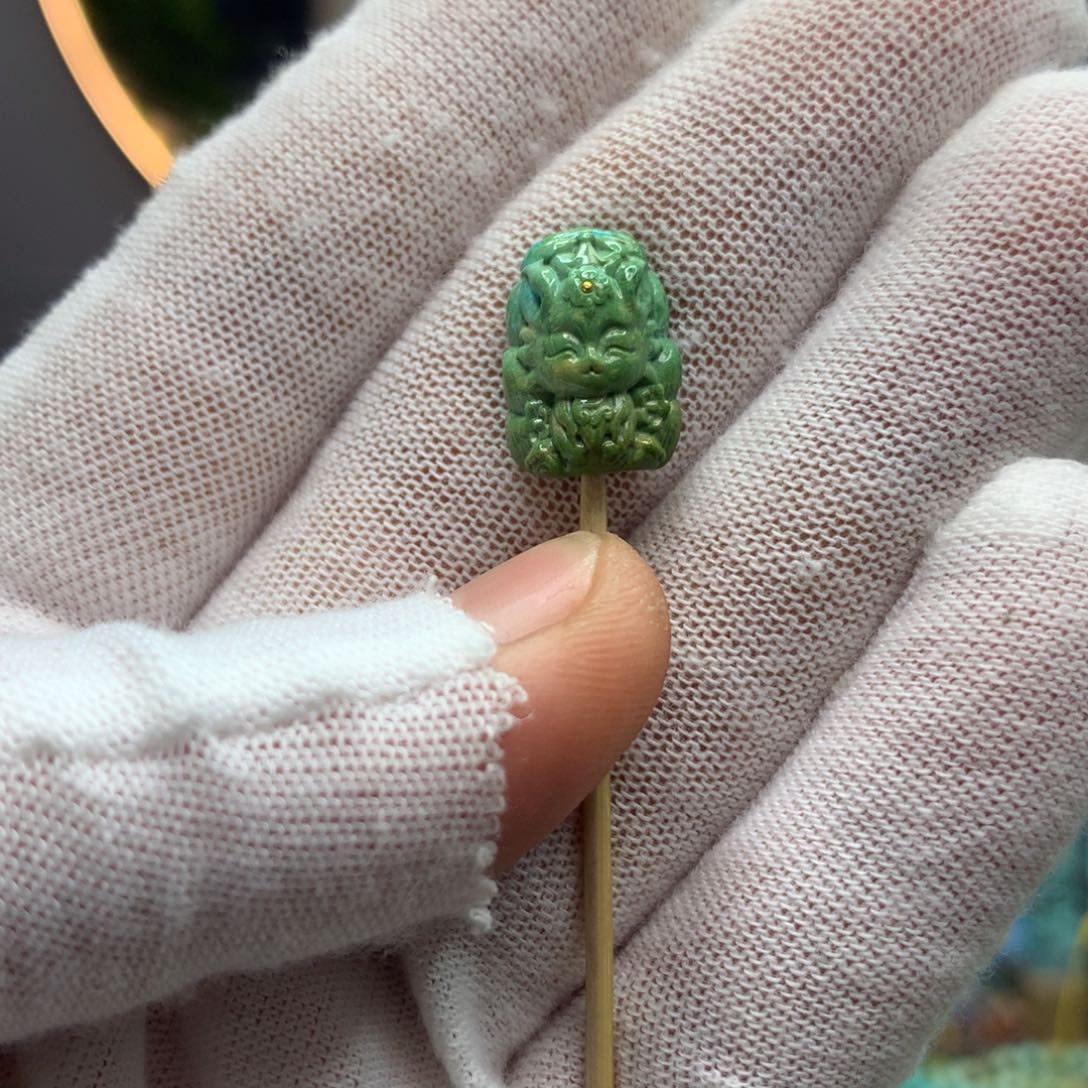 绿松石挂件未镶嵌