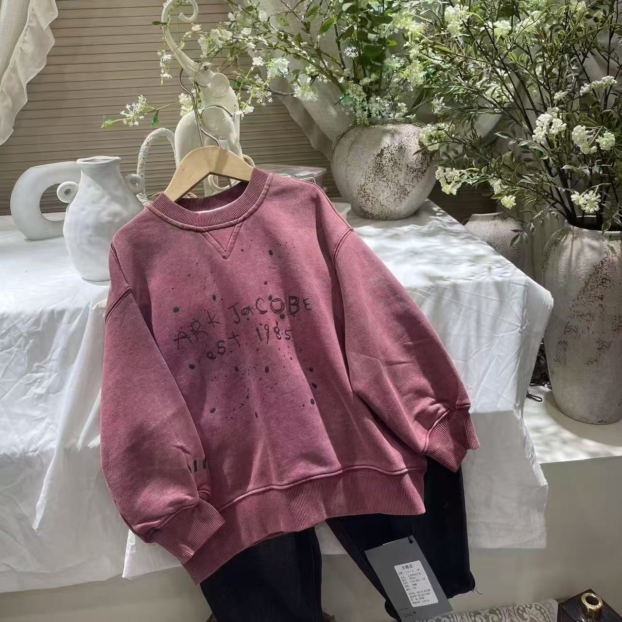 D柱。7021011秋季时尚休闲长袖卫衣童装