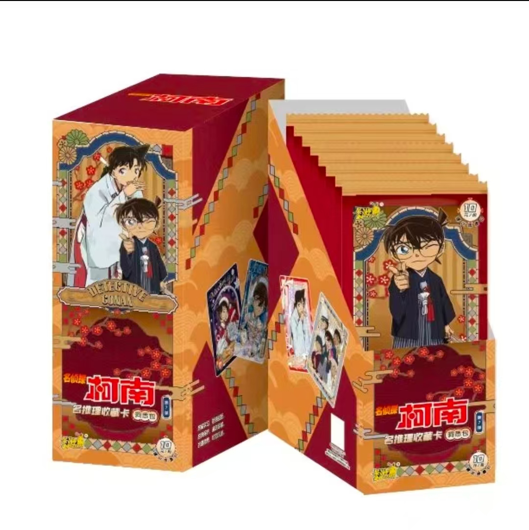 【熊猫叠盒】卡游名侦探柯南洞悉包第7弹 卡牌盲盒 （默认代拆）
