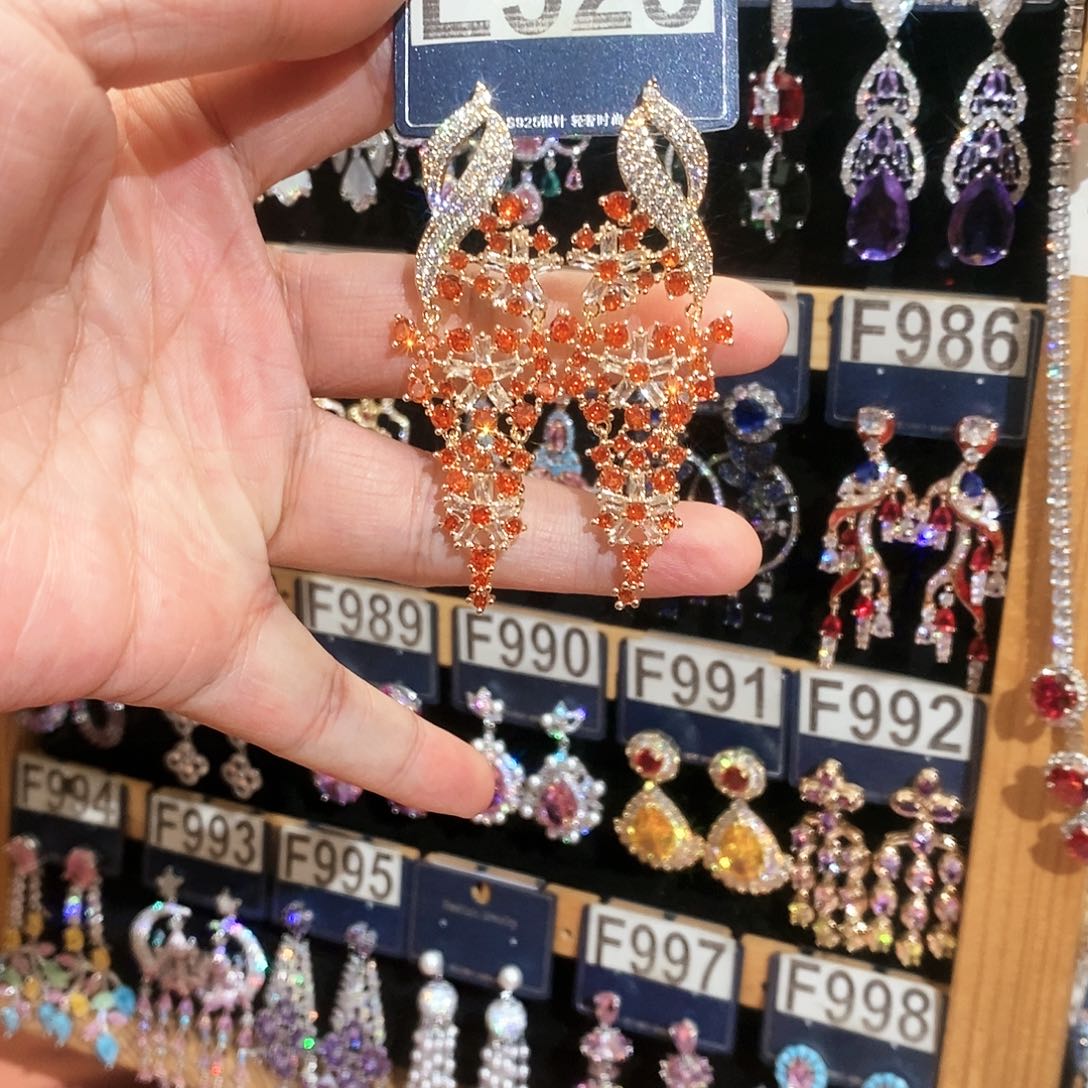 【闪购商品】纯铜925银锆石