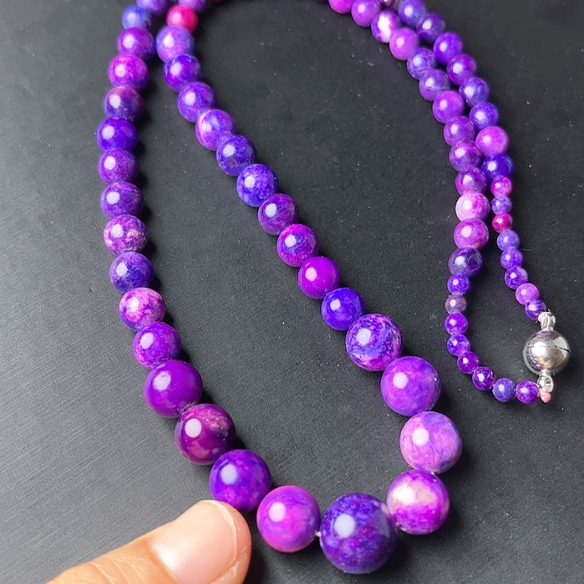 【闪购商品】琉璃DIY老油幻彩丝绒玉华塔链妈妈链爆款可做三圈