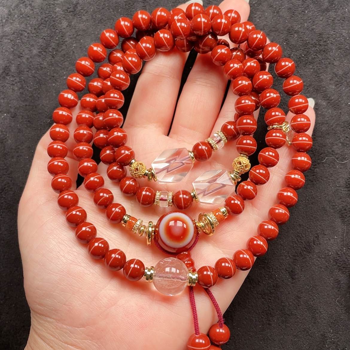 【闪购商品】合金玛瑙/玉髓珠宝半成品