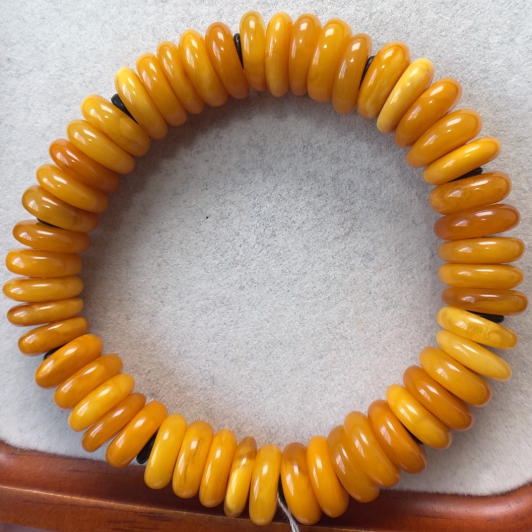 蜜蜡未镶嵌手串蜜蜡