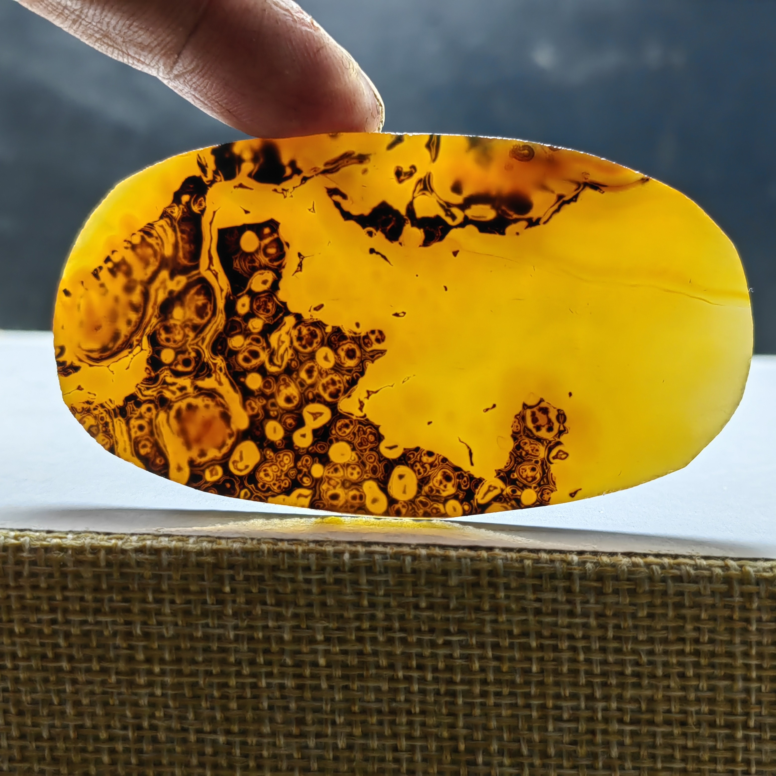 巴西海洋玉髓玛瑙草花象形纯天然吊坠风景男女水滴挂件山水意境画