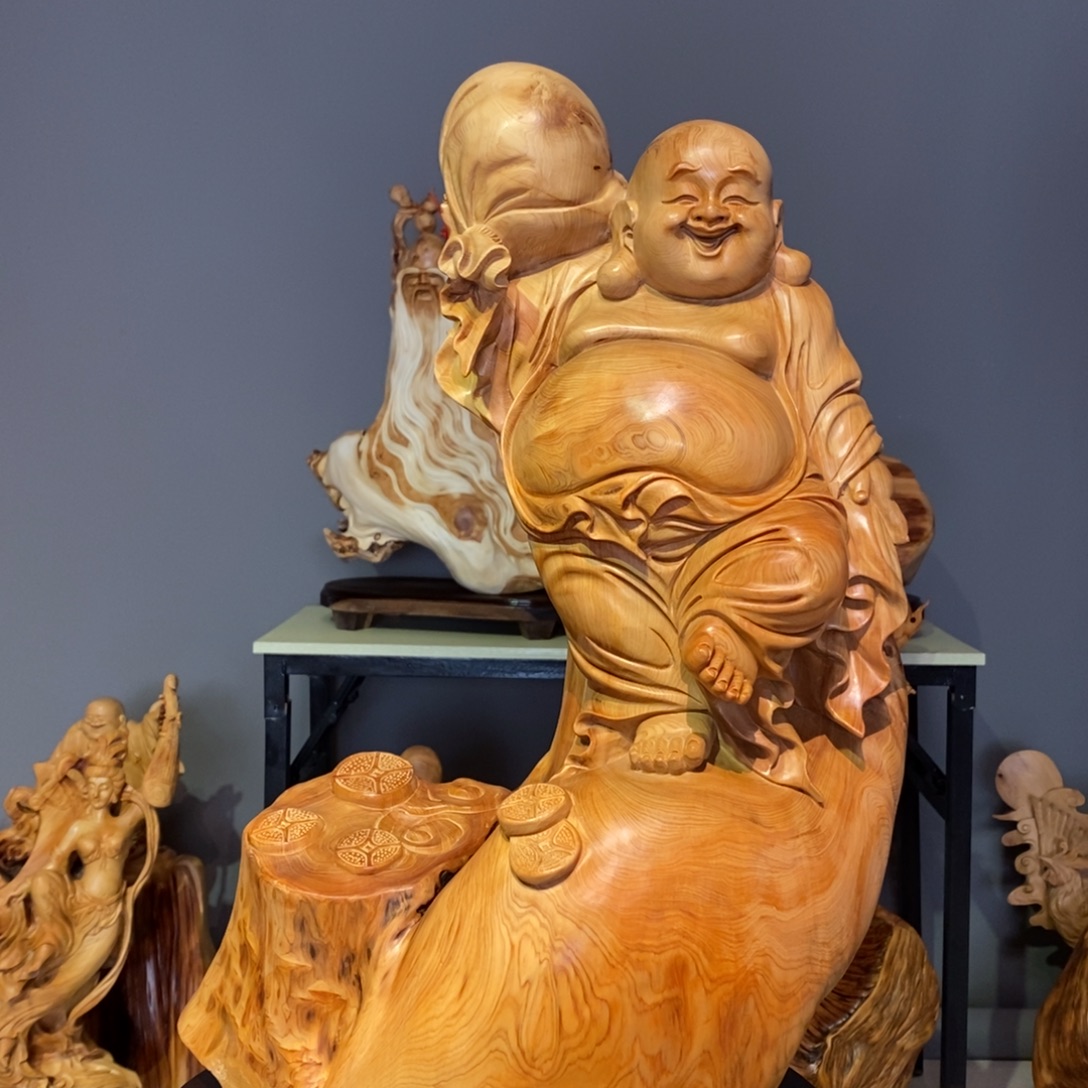 柏木（崖柏）崖柏木雕刻