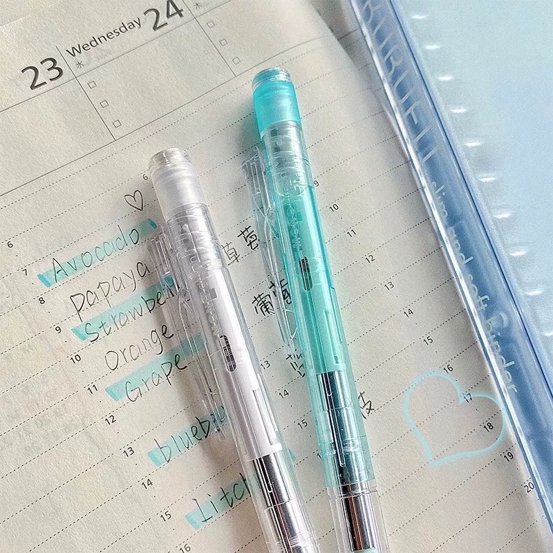 日本TOMBOW蜻蜓MONO磨砂透明自动铅笔限定摇摇出铅低重心0.5
