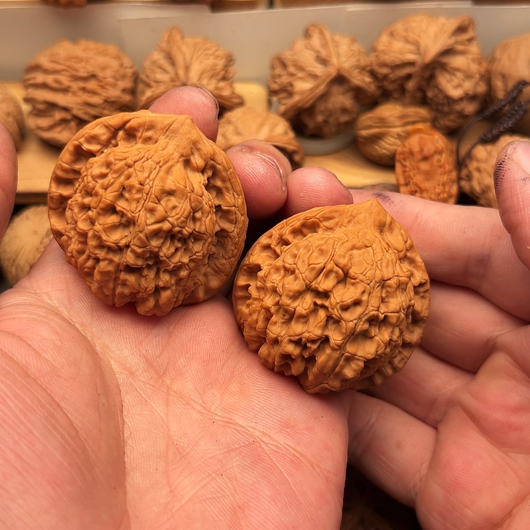 胖***爺文玩核桃吊坠官帽