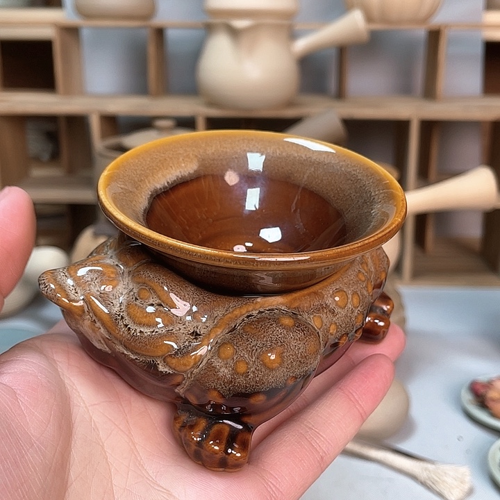 壶老段烧陶瓷茶器！