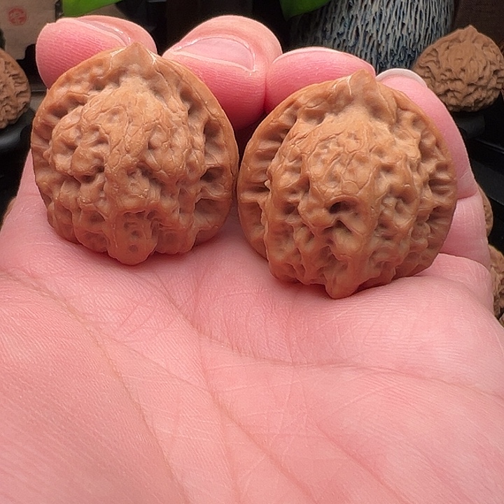 把件文玩核桃山一代原生态佛肚35尺精品