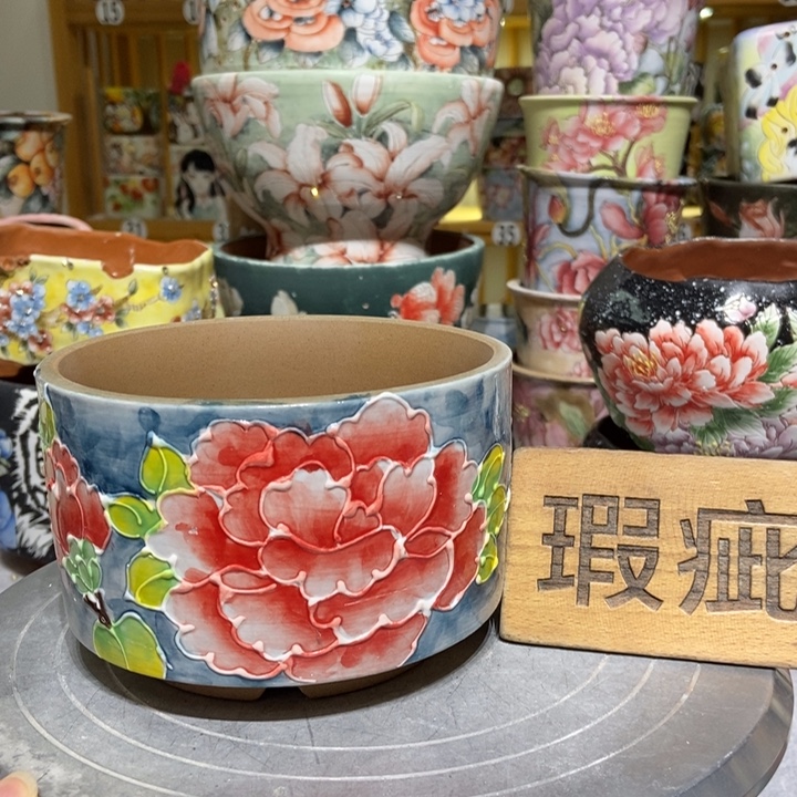 景德镇艺术手绘作品