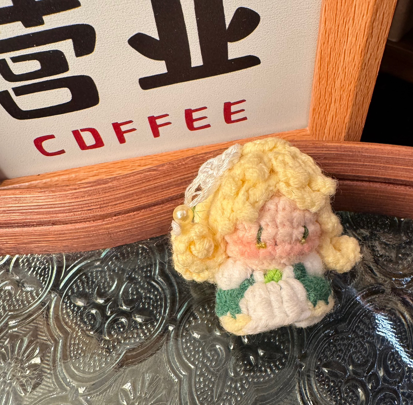 动漫类毛线钩织软糖玩偶 手工制品默认有瑕介意慎拍