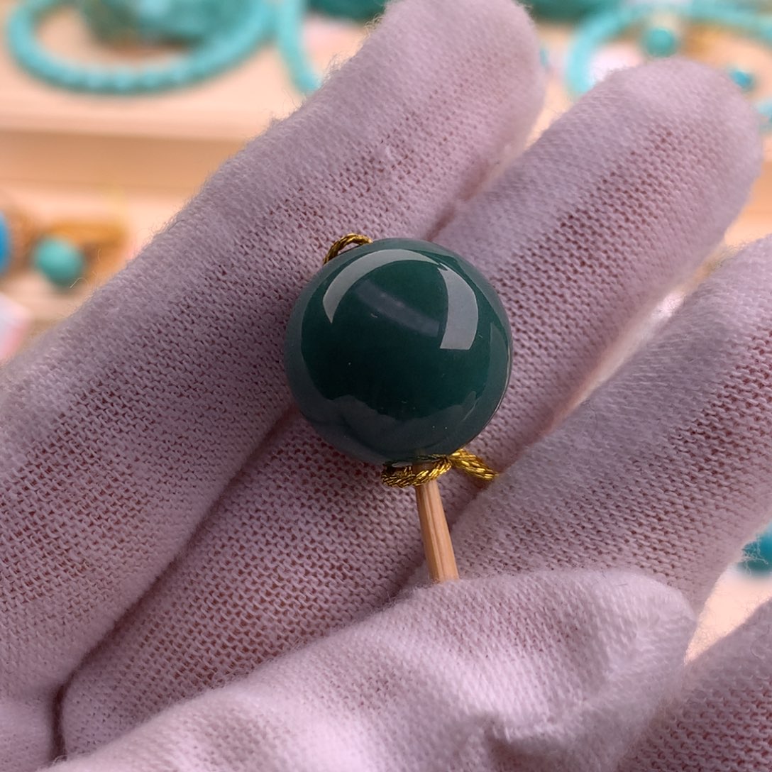 绿松石珠宝奇石未镶嵌…*L