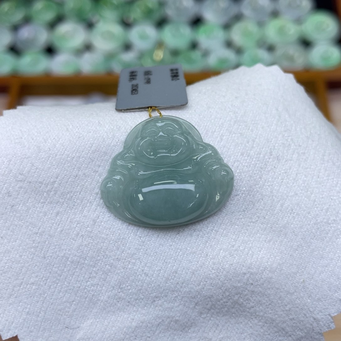 颈饰未镶嵌翡翠佛公