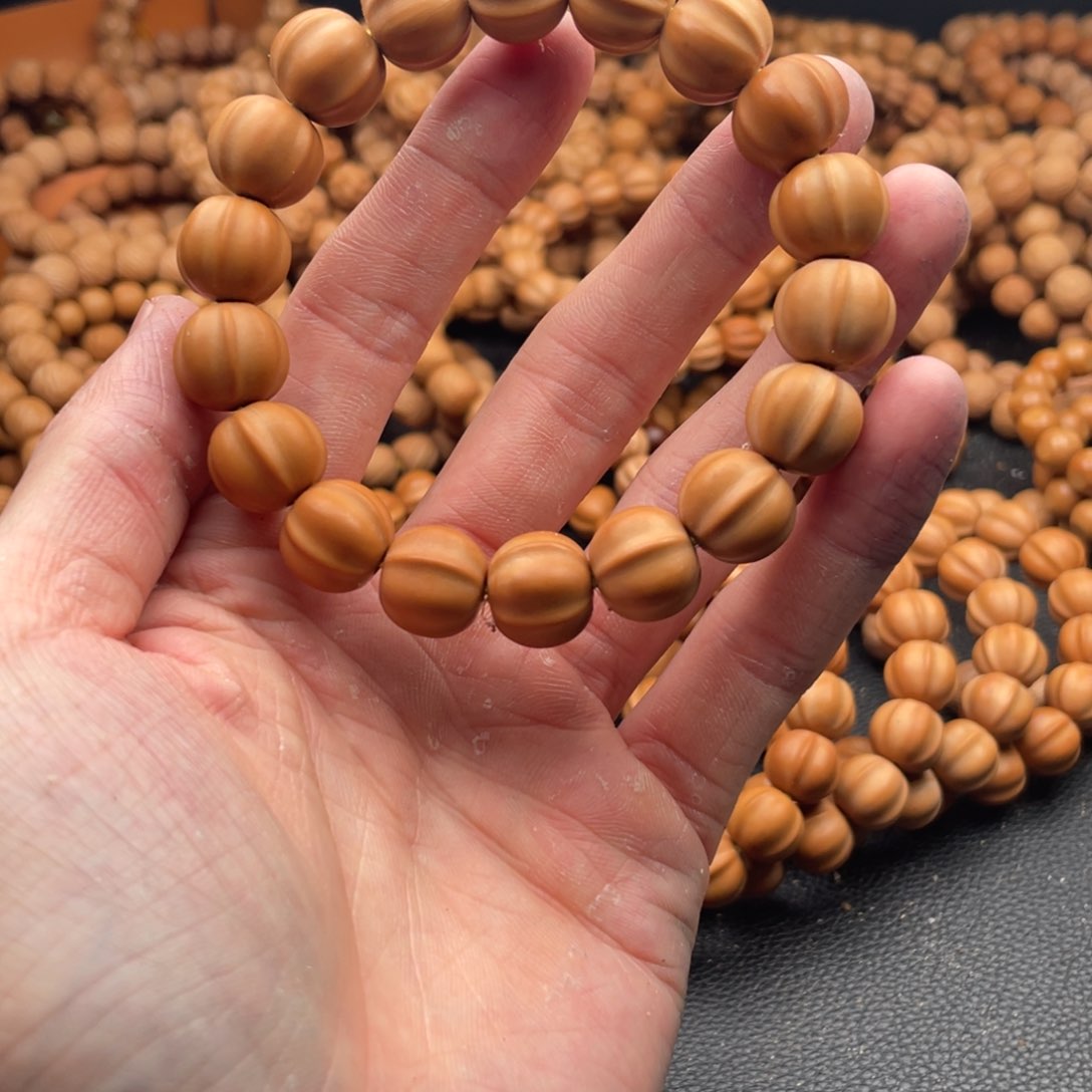 手串猴头核桃走色无暇聚宝盆大鲨鱼