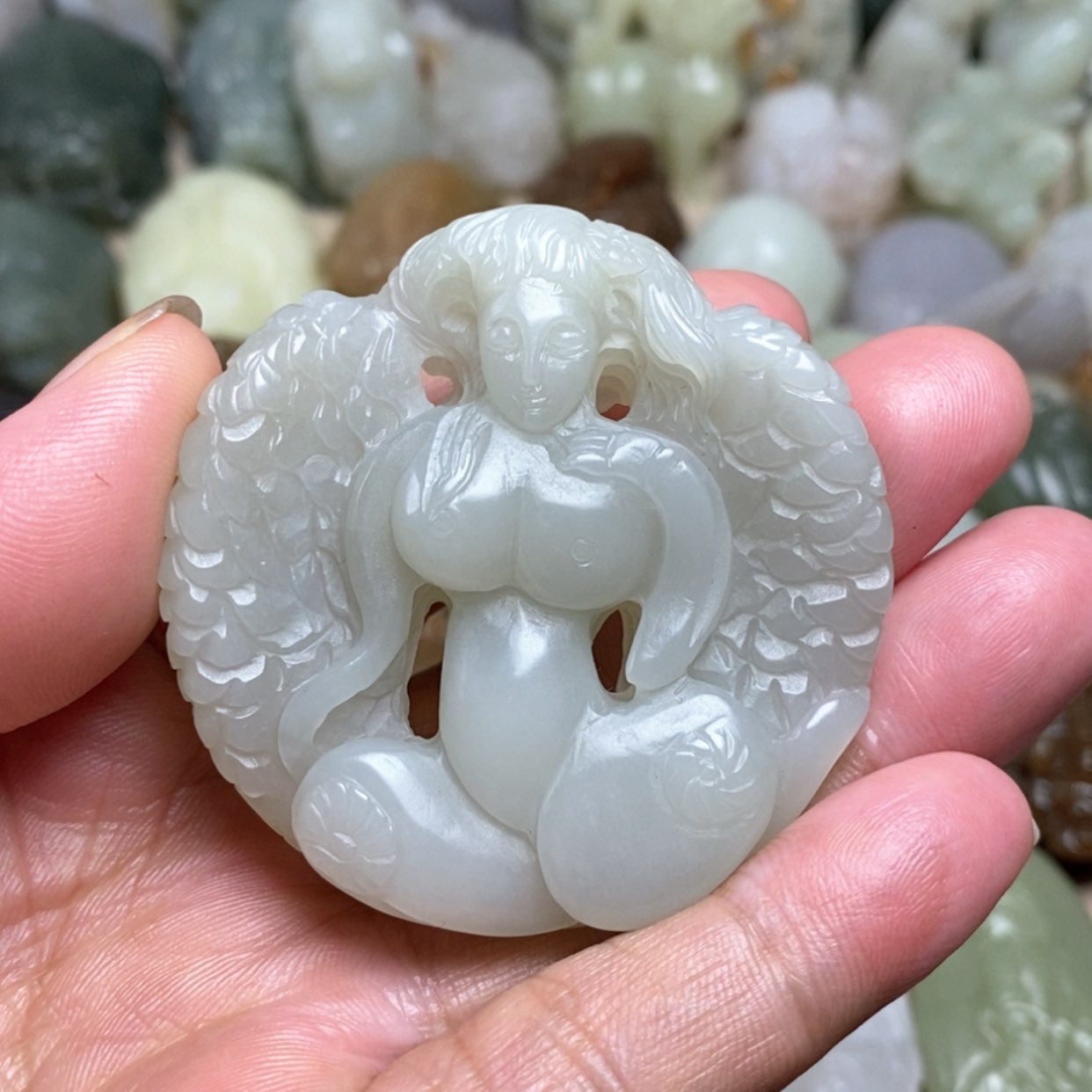 【闪购商品】和田玉挂件未镶嵌