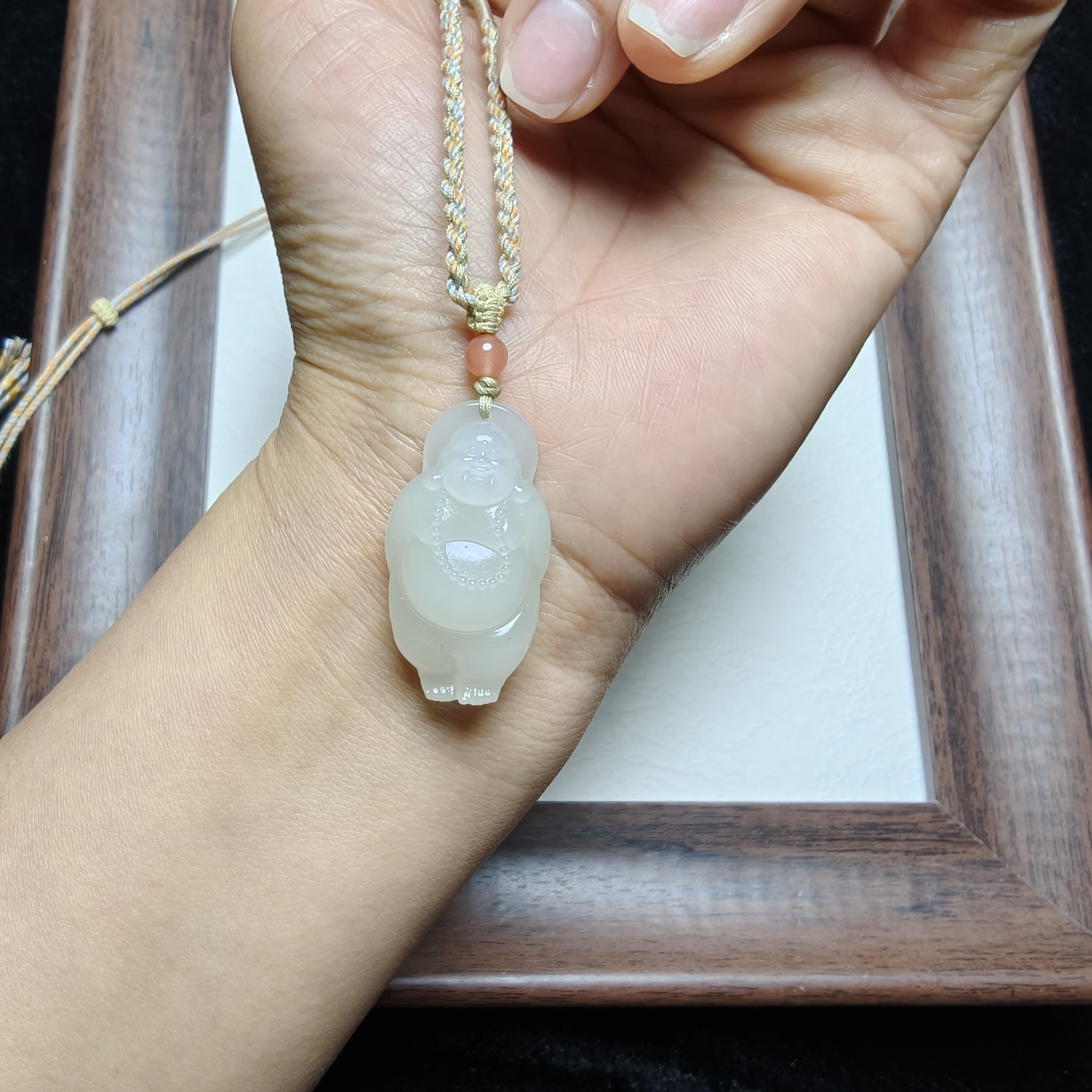 和田玉精致颈饰百搭时尚气质轻奢