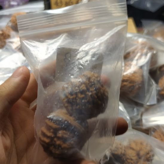 文玩核桃吊坠四座楼