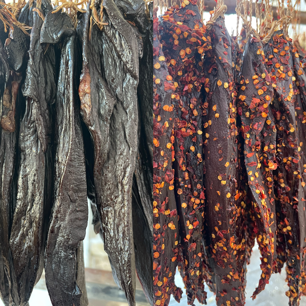 江西赣南风味腊味 手工腊猪肝 原味 咸香口感 三腌三晒 猪肝