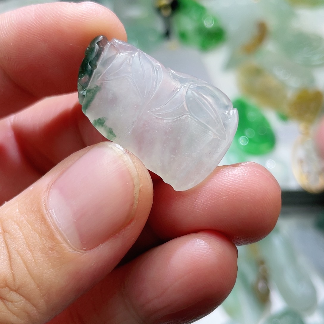 定制翡翠未镶嵌天然翡翠翡翠A货
