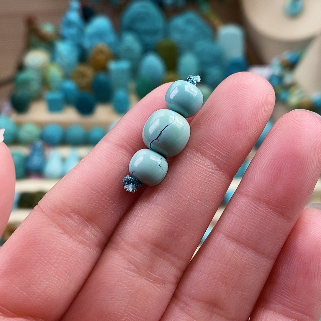 绿松石珠宝奇石未镶嵌