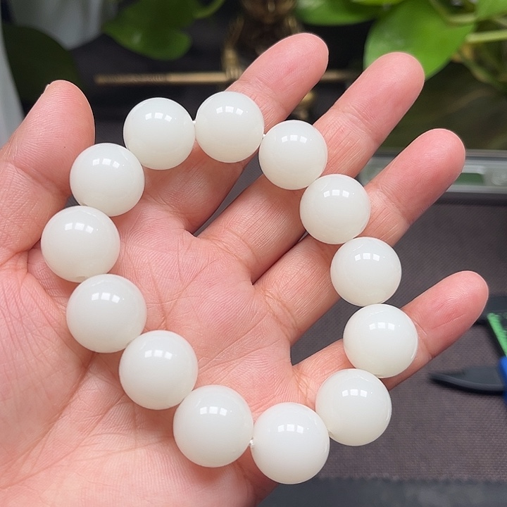 和田玉未镶嵌套链