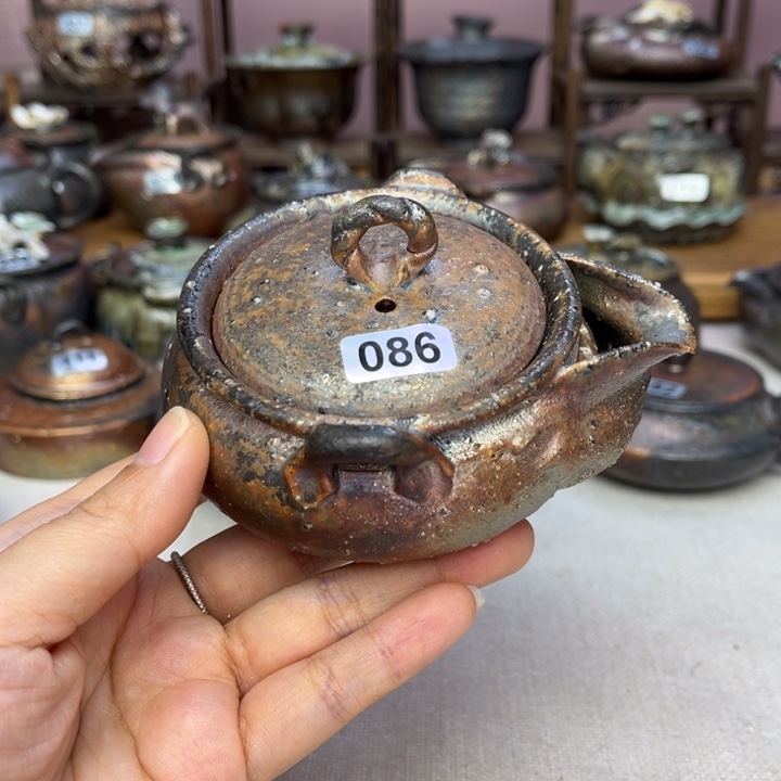 壶裸柴烧陶瓷茶具