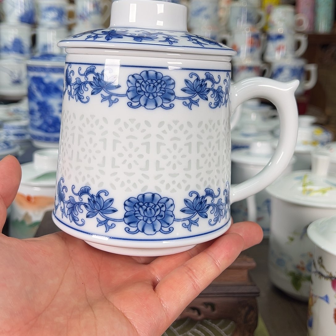 J****?景德镇陶瓷高温办公杯