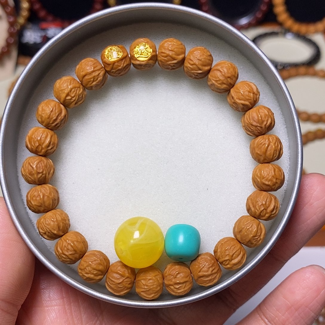 手串猴头核桃双标狂暴毒液尺寸10左右+配饰