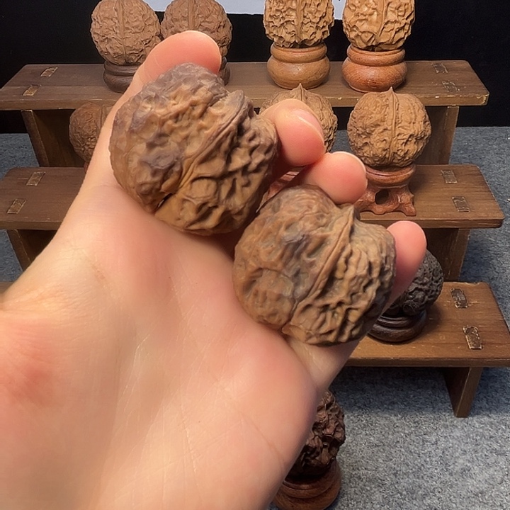 吊坠文玩核桃z太极元宝38mm