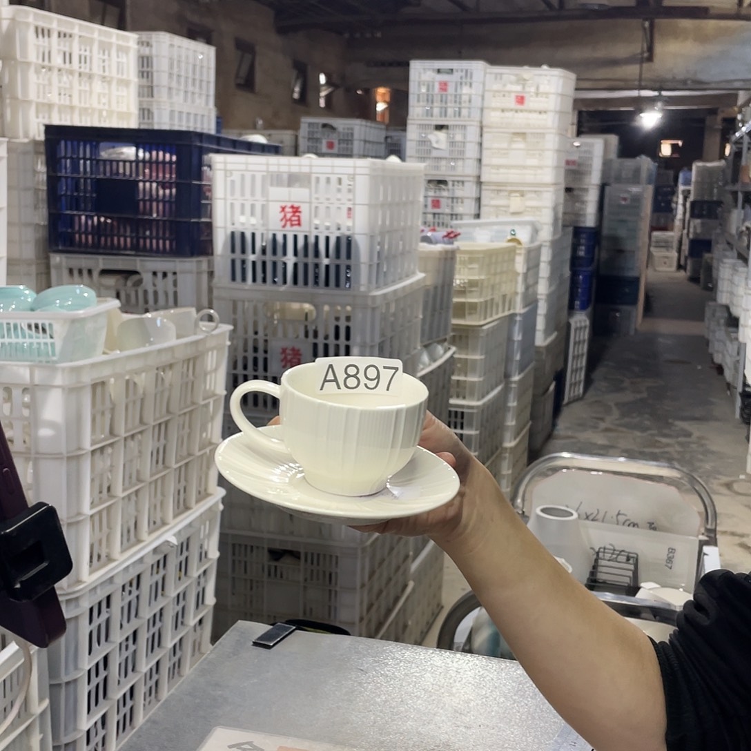 瓷片897         6杯6碟