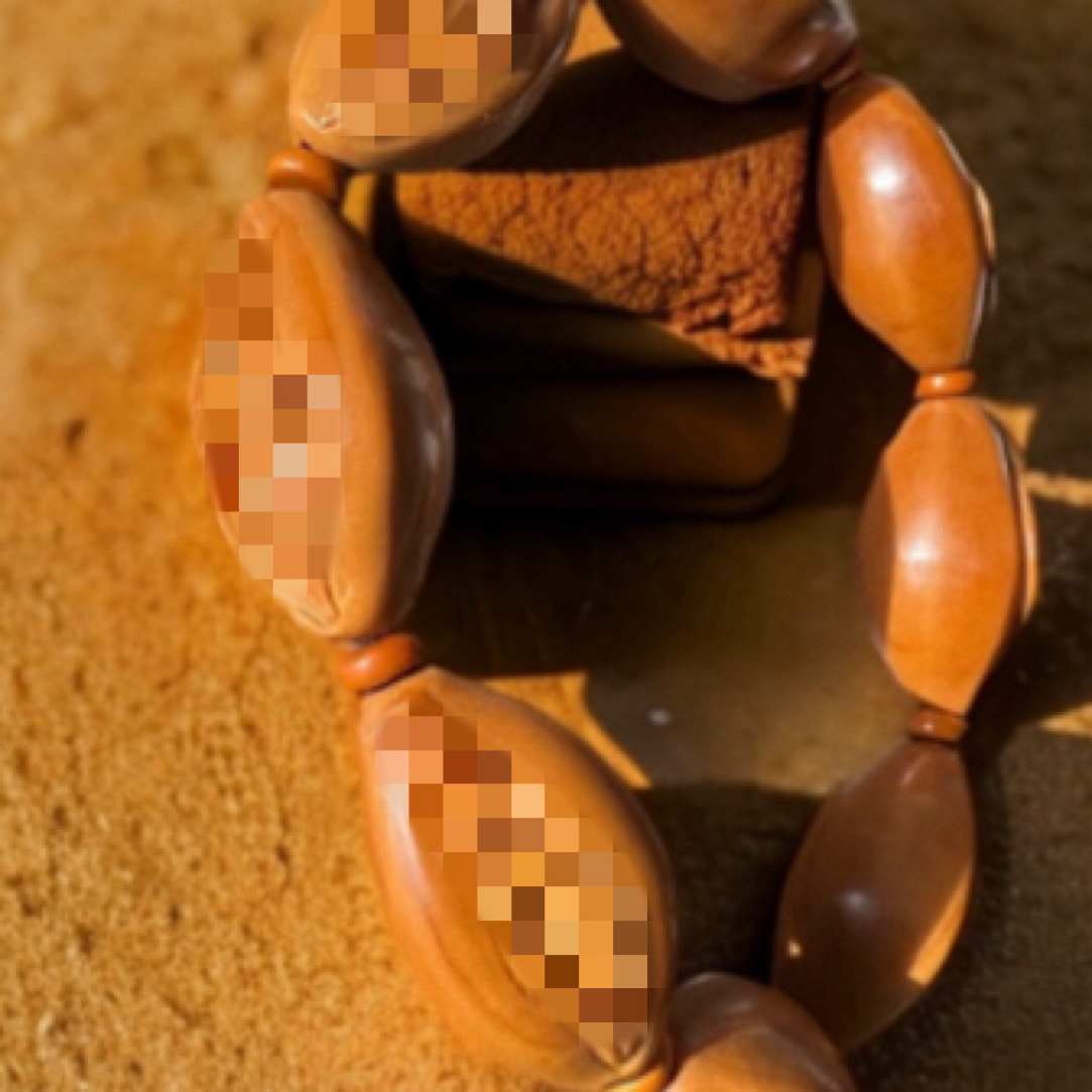 天然橄榄核1.7尺寸手串