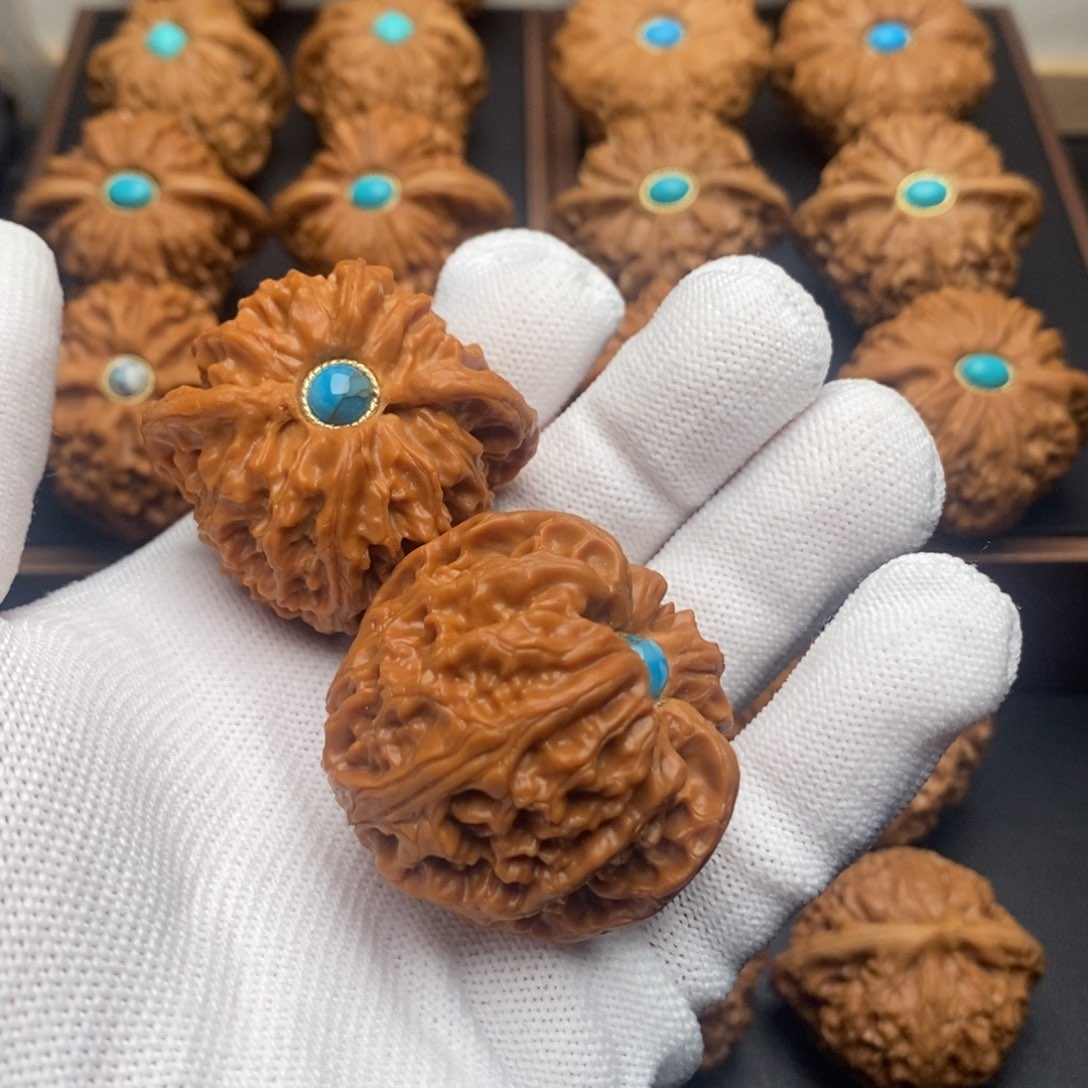 文玩核桃把件闻****圈苹果园