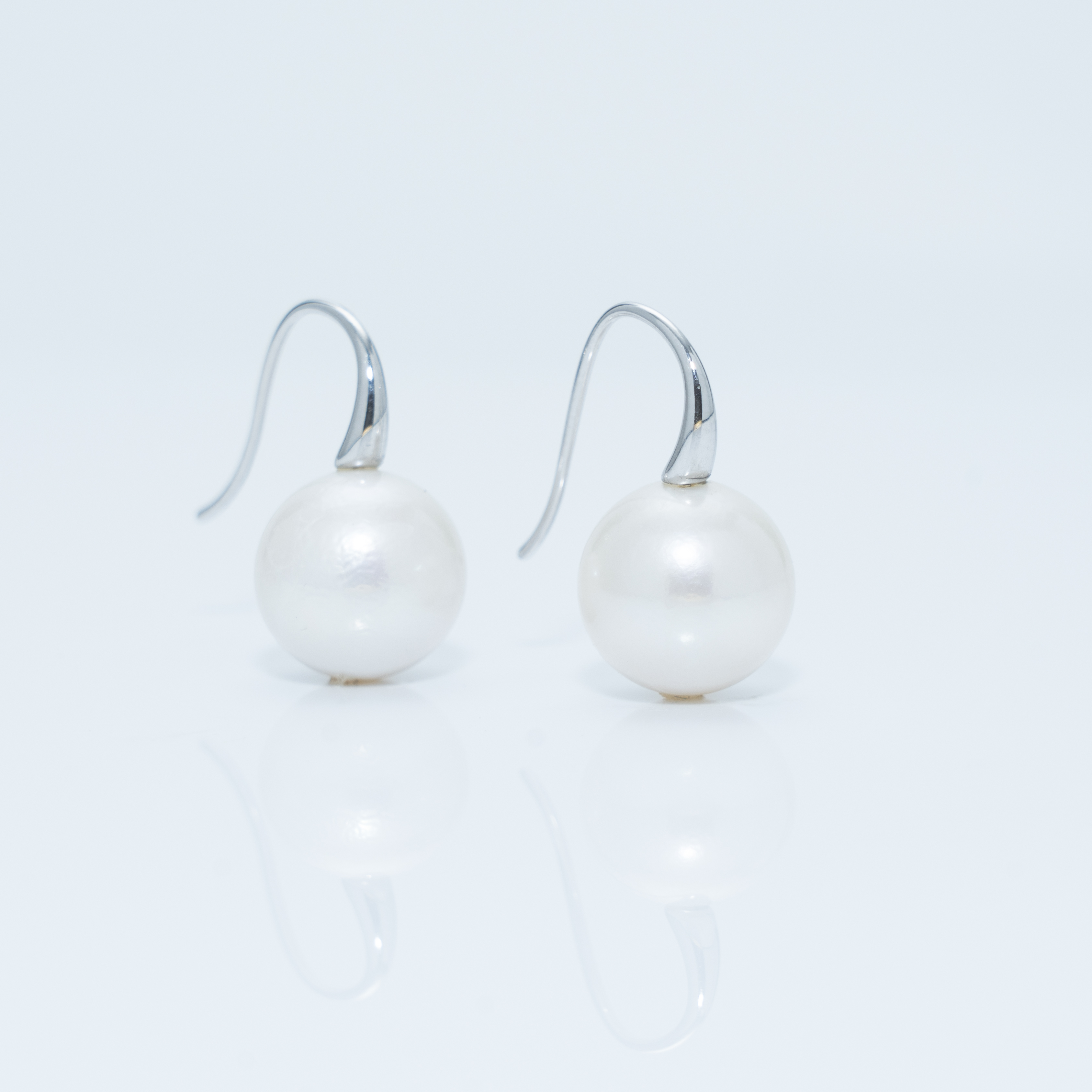 【青鸾】“升级三代”高跟鞋耳钩天然淡水爆大点位珍珠12-13mm S925银