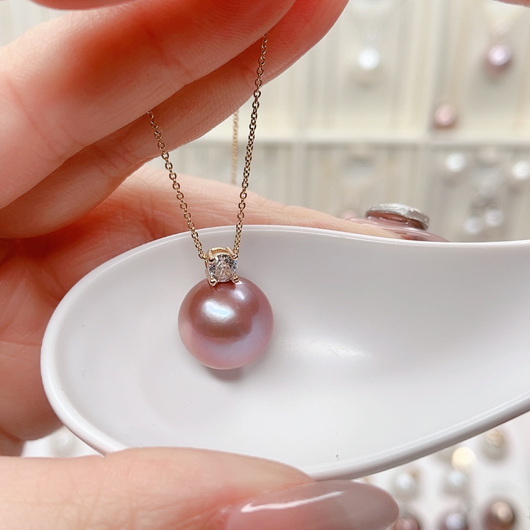 淡水珍珠合金吊坠(赠链)