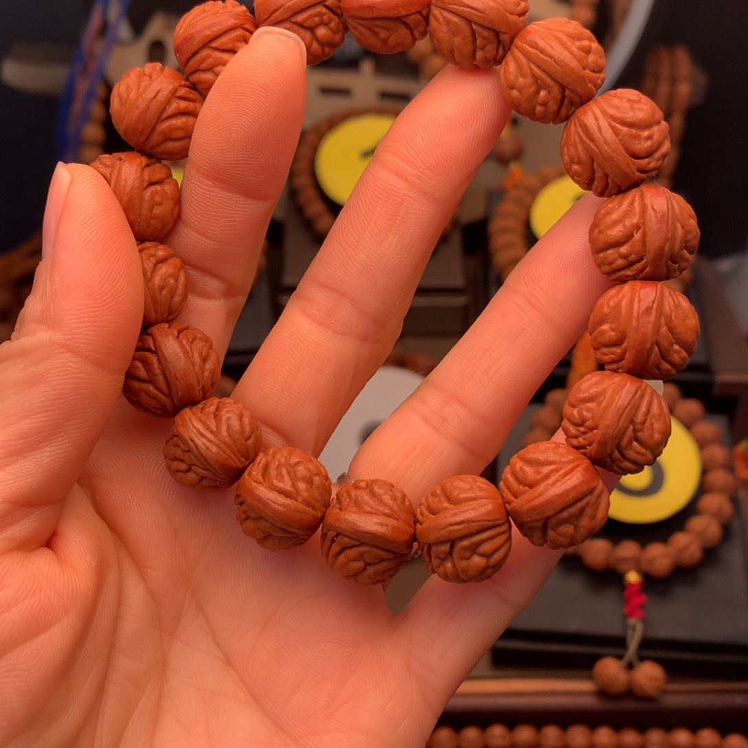 桃核手串荔枝新品16