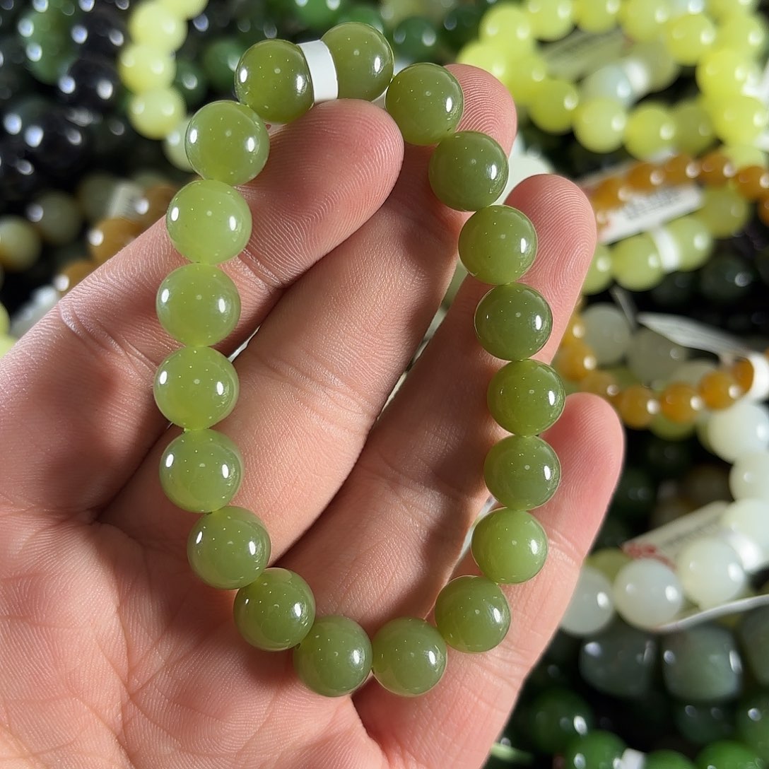 和田玉手链未镶嵌W199