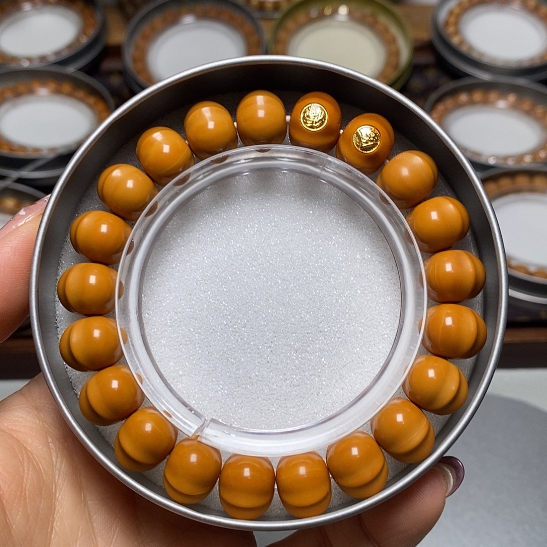 猴头核桃手串359号13左右双标三花鲨鱼鳍全品