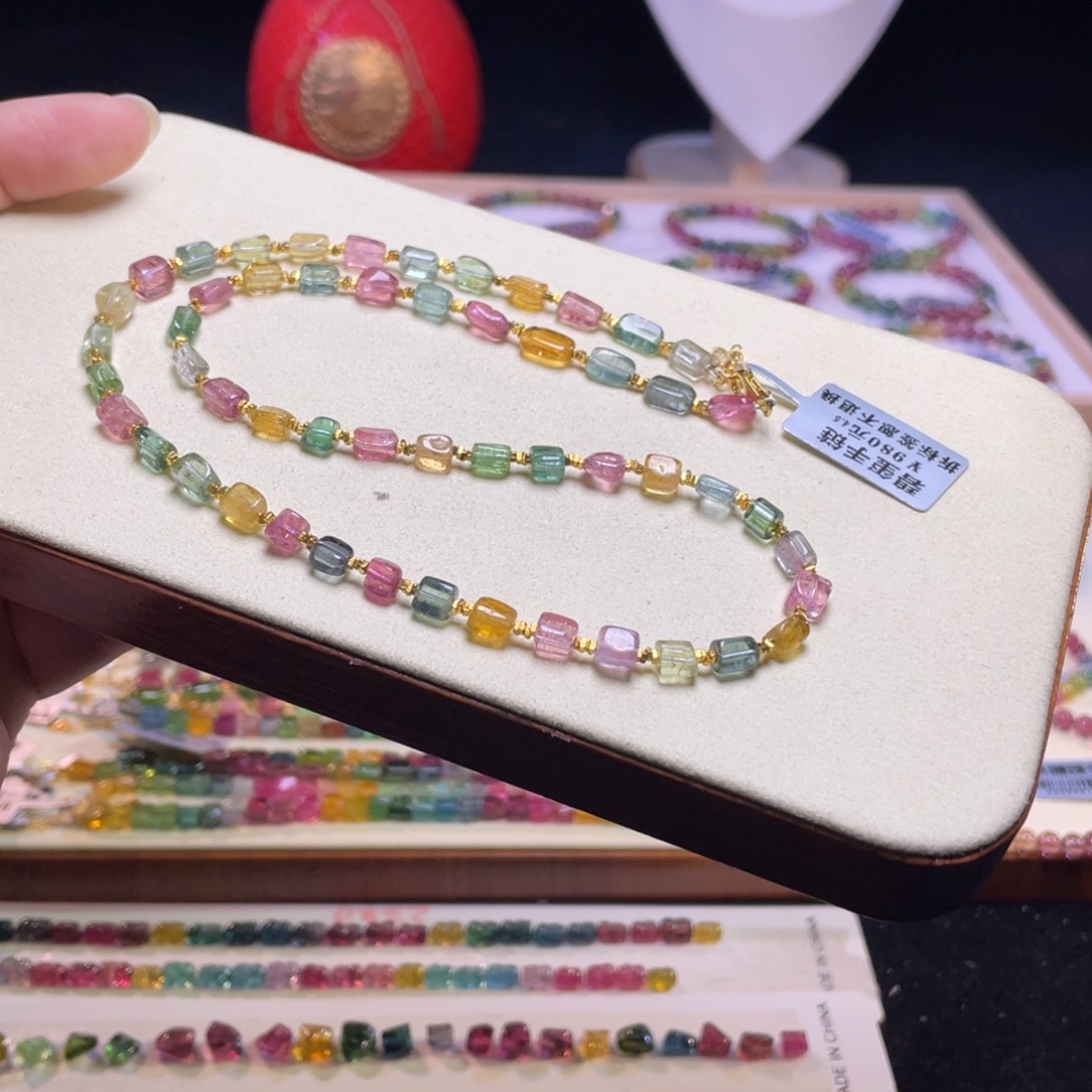 手链未镶嵌碧玺A8碧玺手链