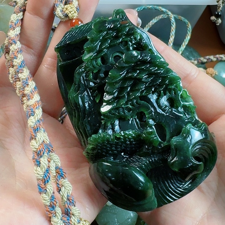 和田玉把件未镶嵌