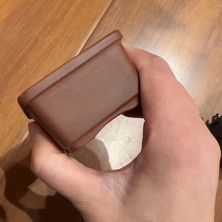 紫砂花盆口径6深度3