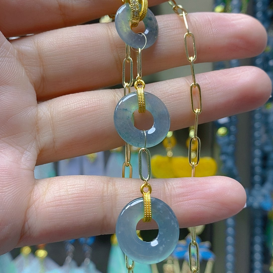 未镶嵌翡翠耳饰翡翠