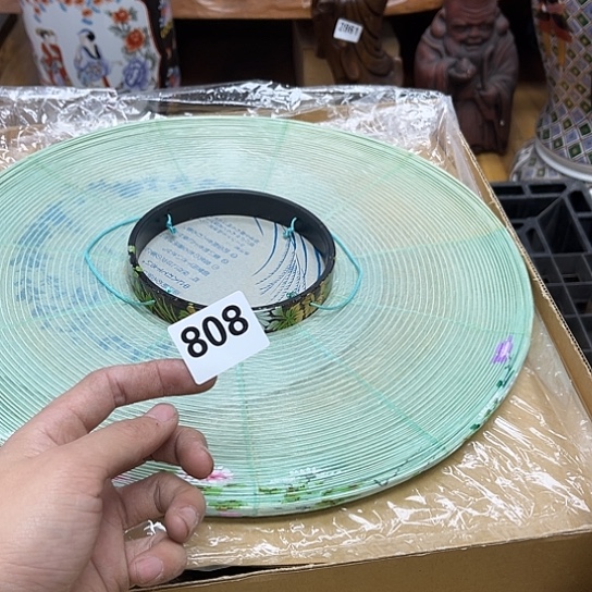 瓷片摆件工艺品瓷器摆件777 