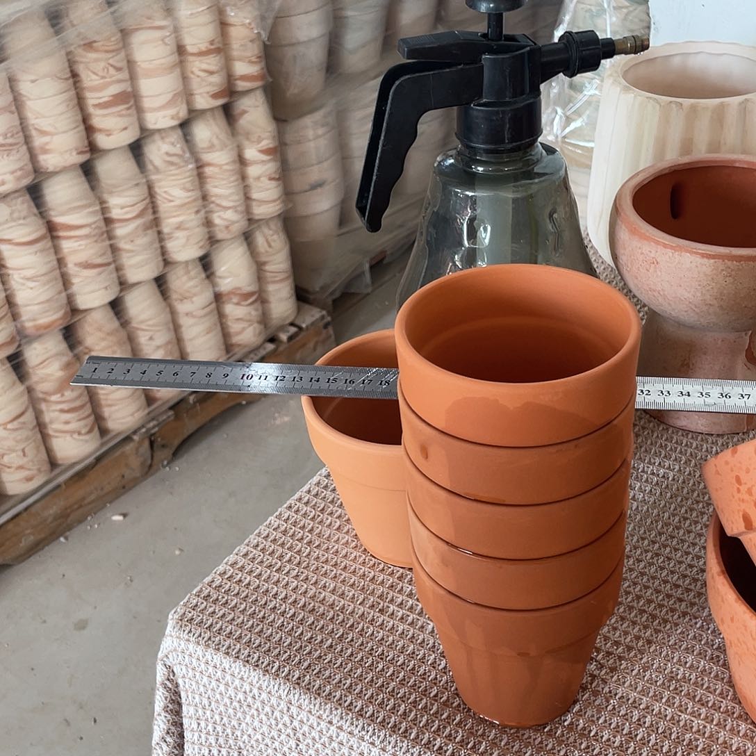 红陶口10高10五个c c d d d