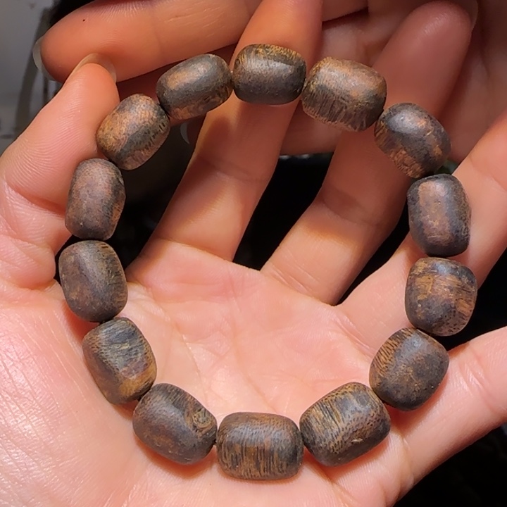 沉香手串紫棋手串12.3克