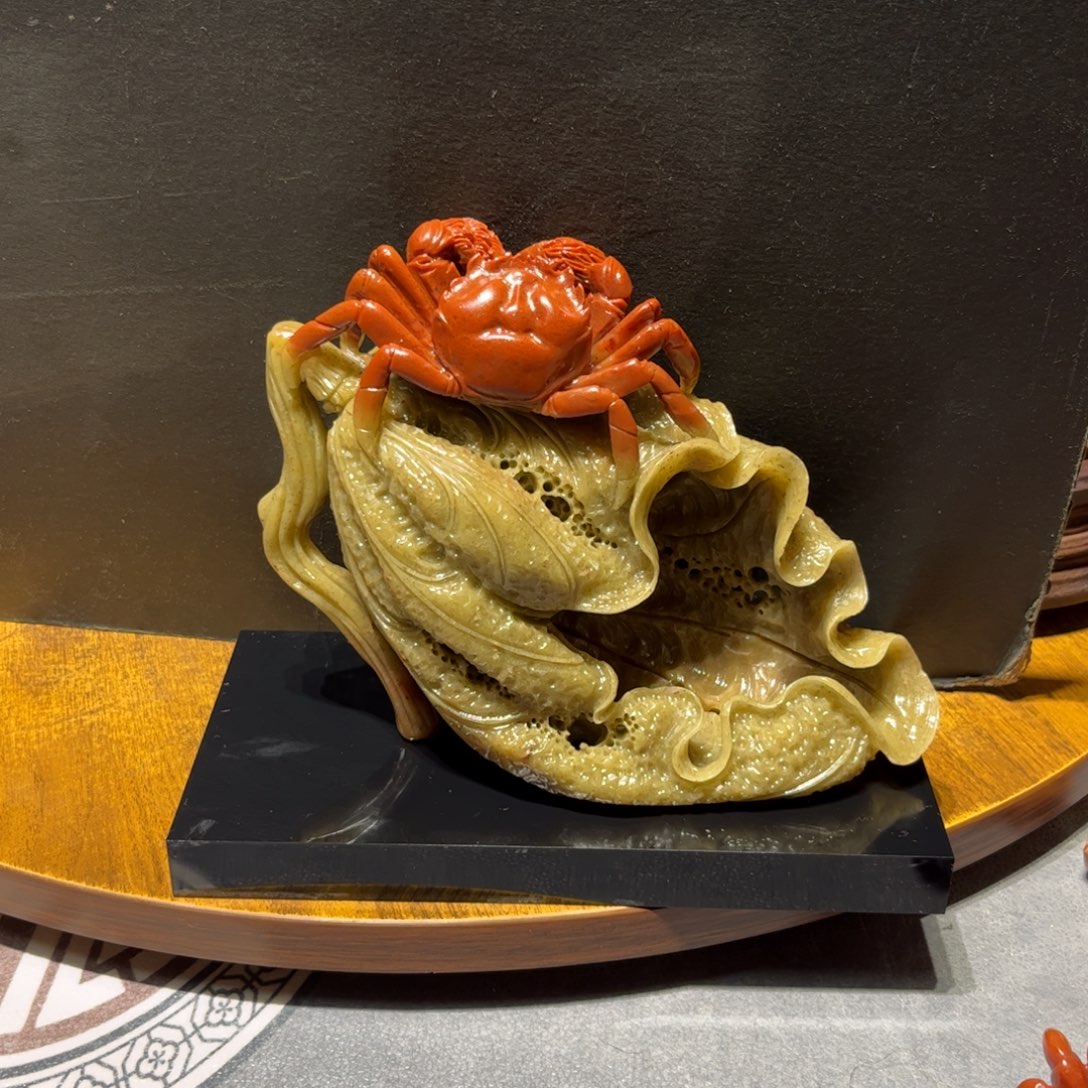 蓝***天寿山石寿山石雕艺术品