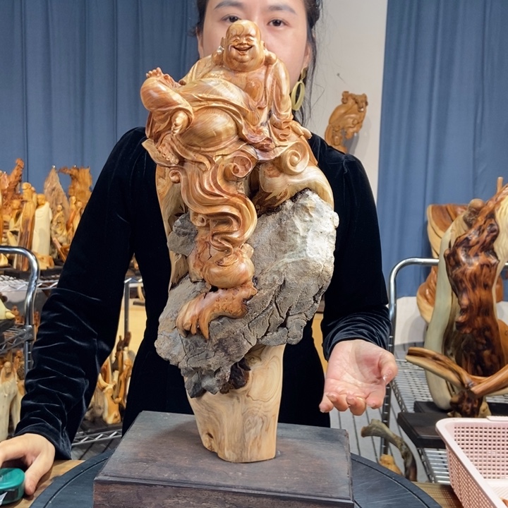 柏木（崖柏）随型摆件