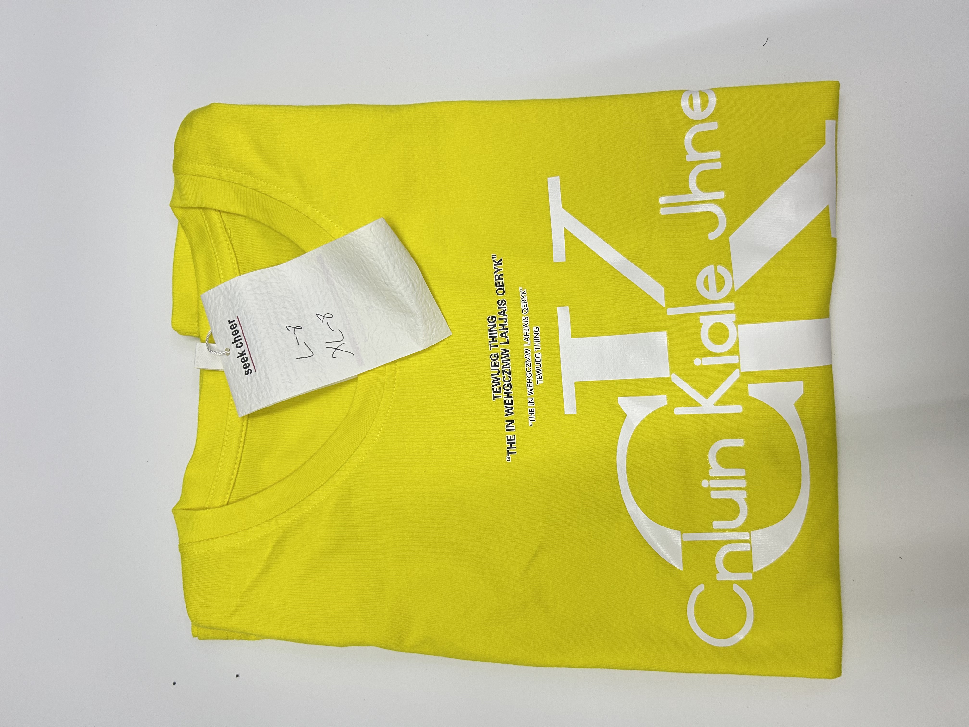 B440休闲重磅印花短袖字母廓形天丝T恤美式百搭复古t恤字母