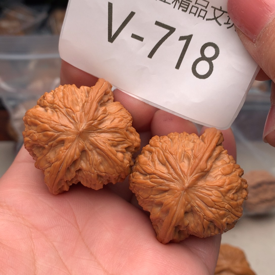 文玩核桃把件40磨盘……….